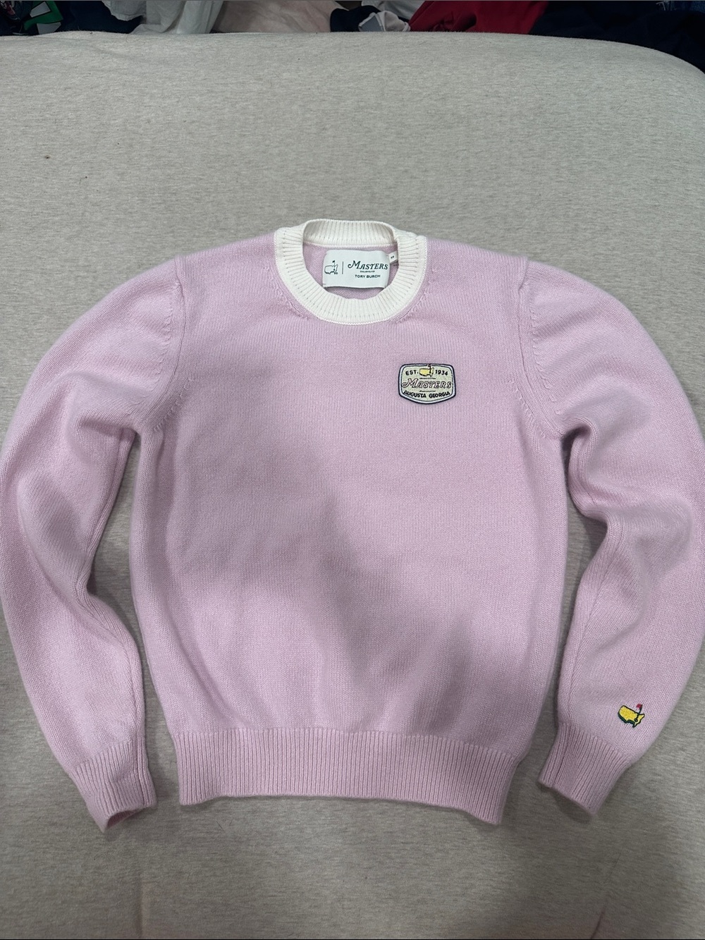 2026 Masters Tory Burch Cashmere Sweater XS - Berckmans Place ANGC Augusta